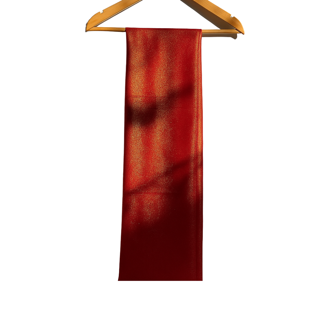 Red Moonlight Scarf – Double-Sided, Soft & Breathable Wedding Collection | Hayaam