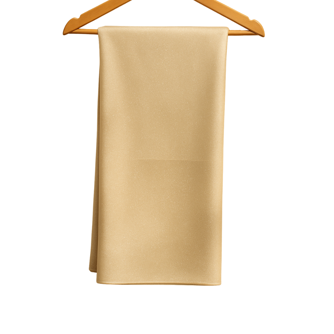 Cream Moonlight Scarf – Double-Sided, Soft & Breathable Wedding Collection | Hayaam