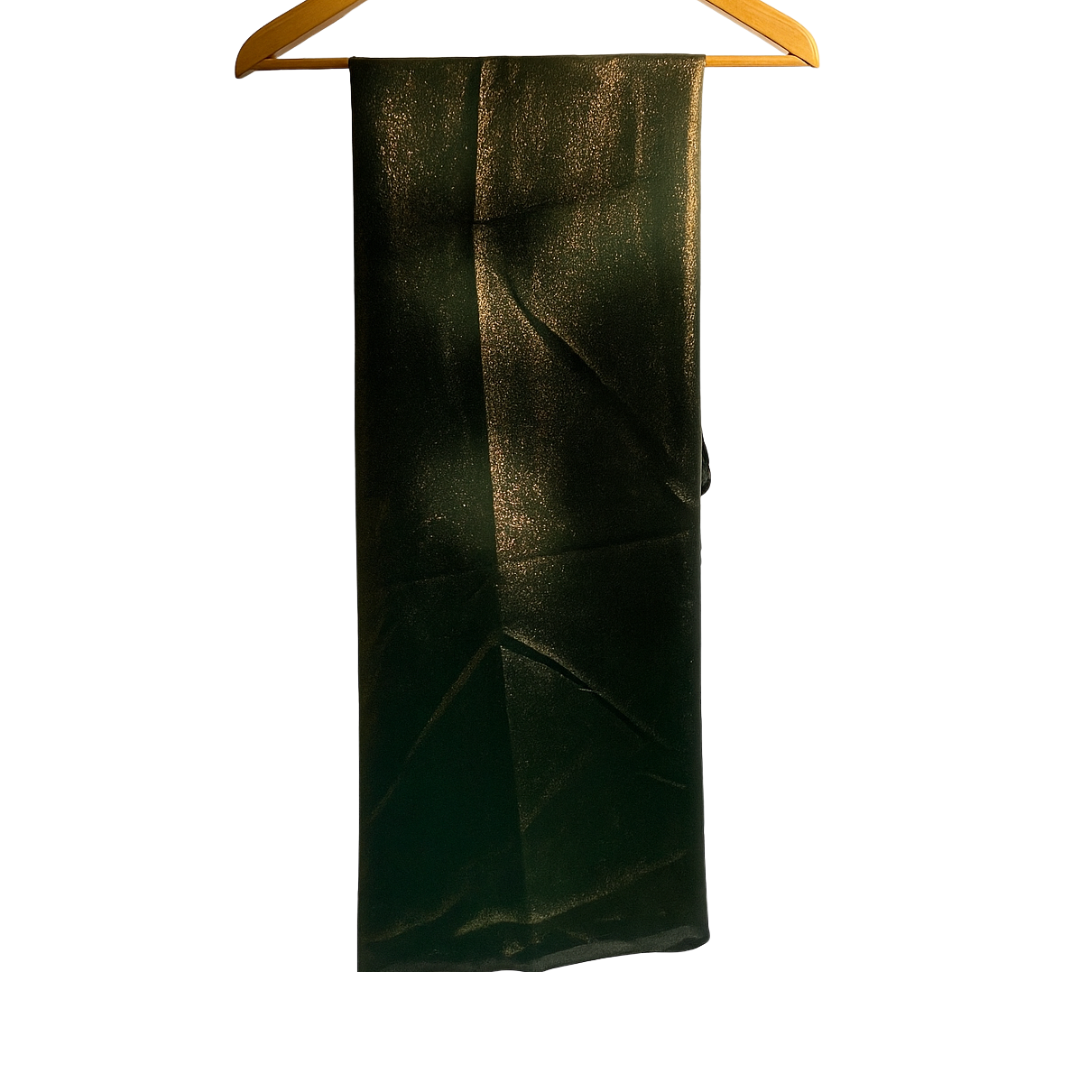 Dark Green Moonlight Scarf – Double-Sided, Soft & Breathable Wedding Collection | Hayaam