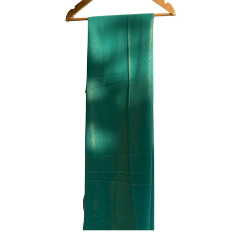 Aqua Blue Moonlight Scarf – Double-Sided, Soft & Breathable Wedding Collection | Hayaam