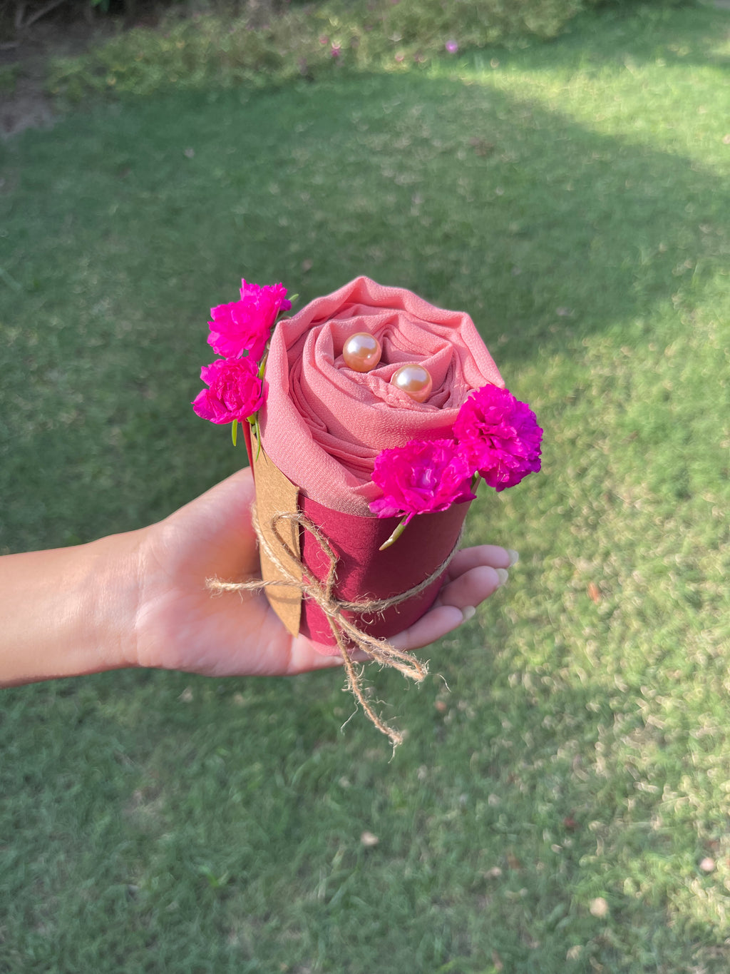 Hayaam Mini Gift Hijab Pack - Scarf with Premium Hijab Pin