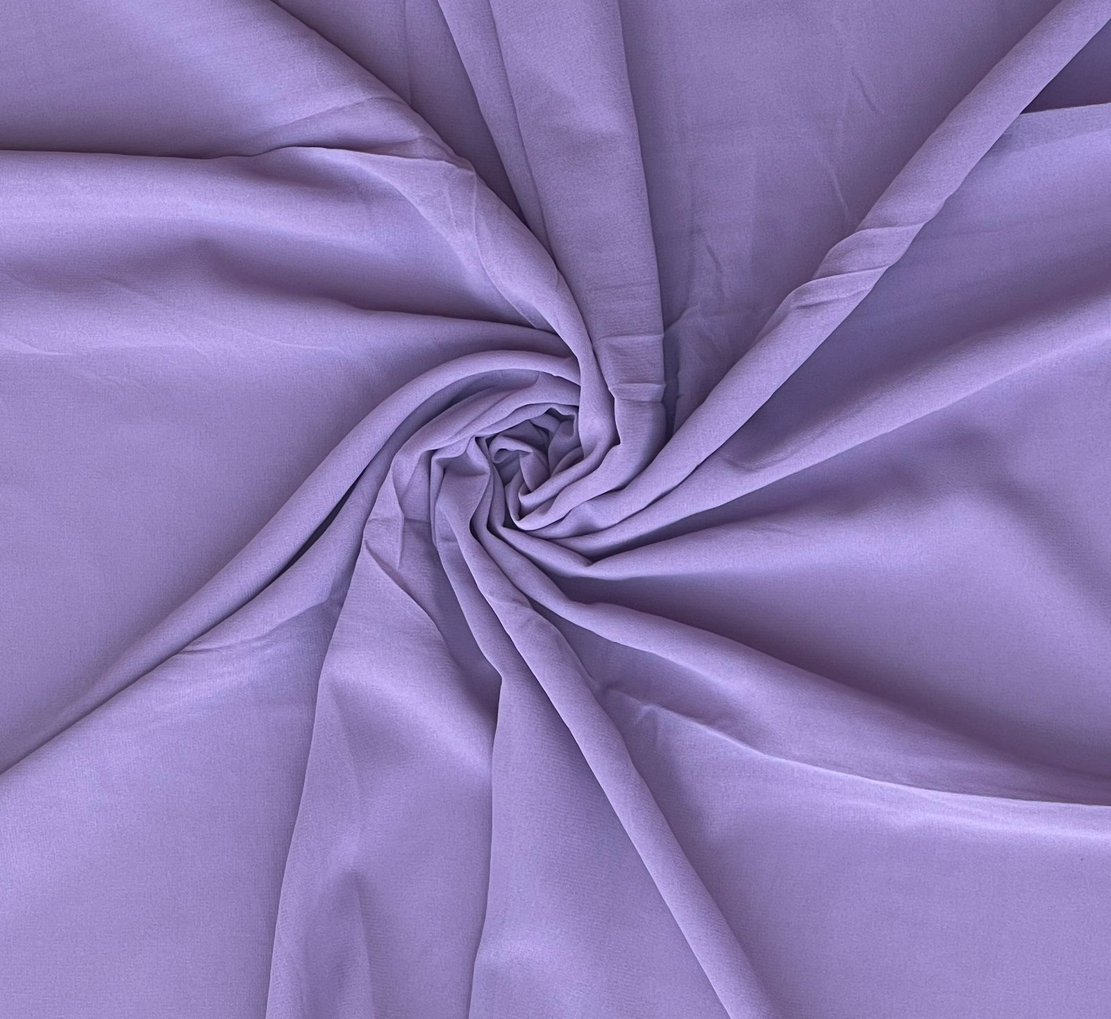 Lilac Plain Scarf – Soft Flow & Subtle Elegance