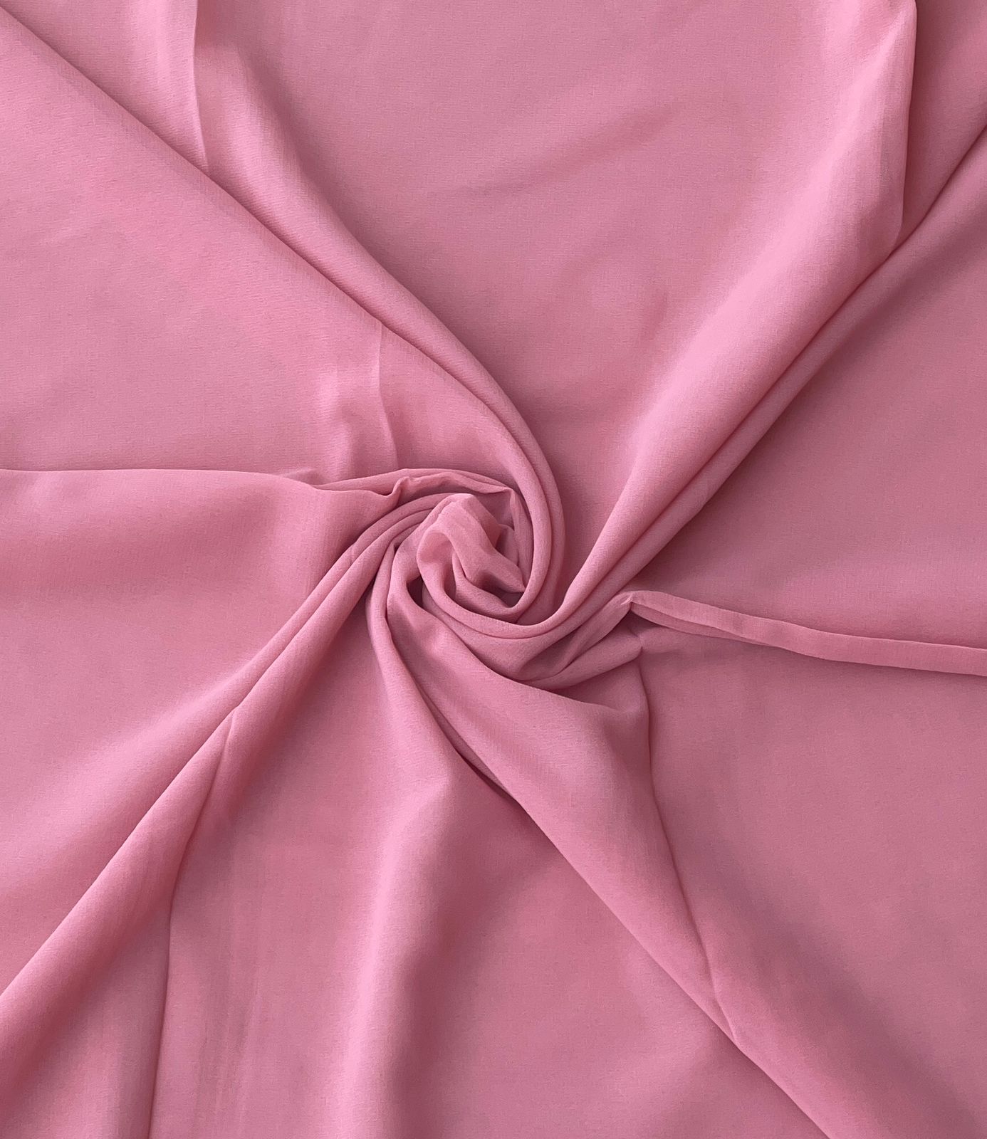 Pink Plain Scarf – Soft Drape &amp; Feminine Elegance