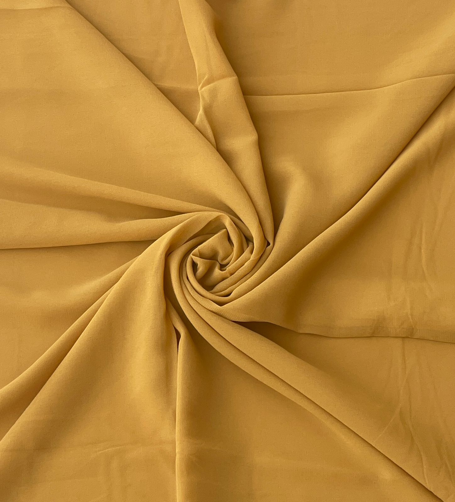 Yellow Plain Scarf – Soft Drape & Bright Everyday Style