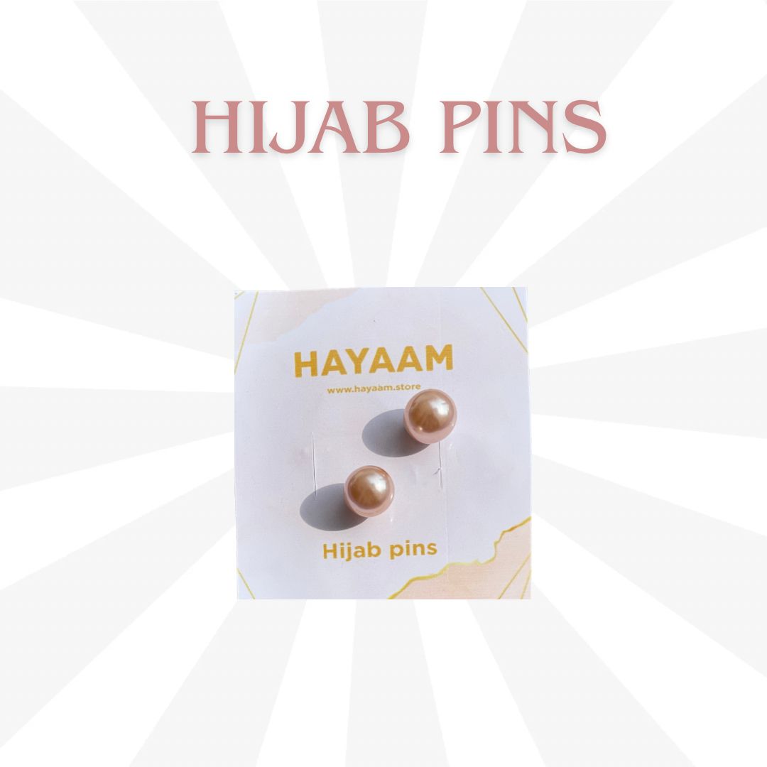 Pink Hijab Pins