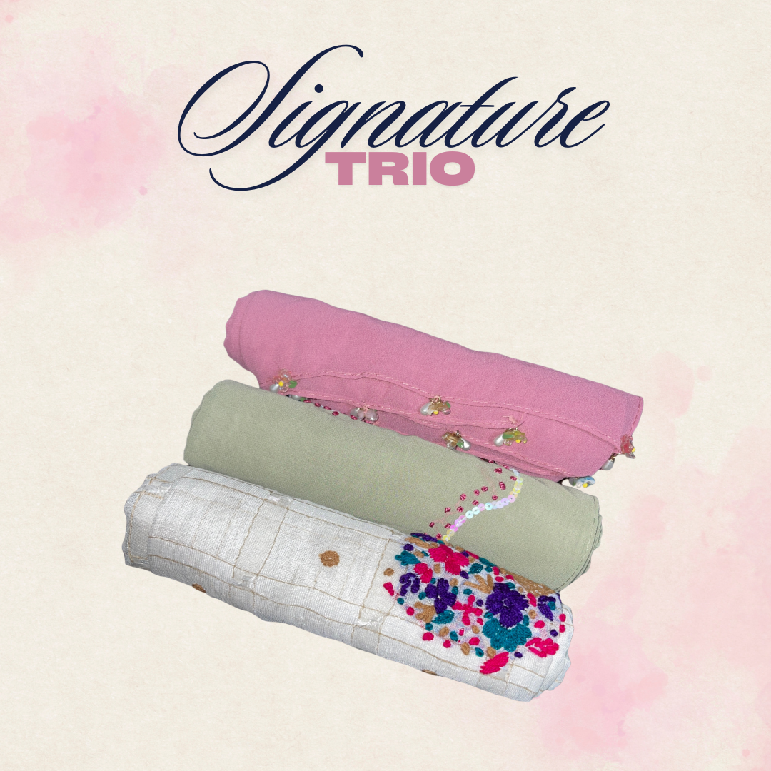 Signature Trio – Limited Edition Scarf Bundle